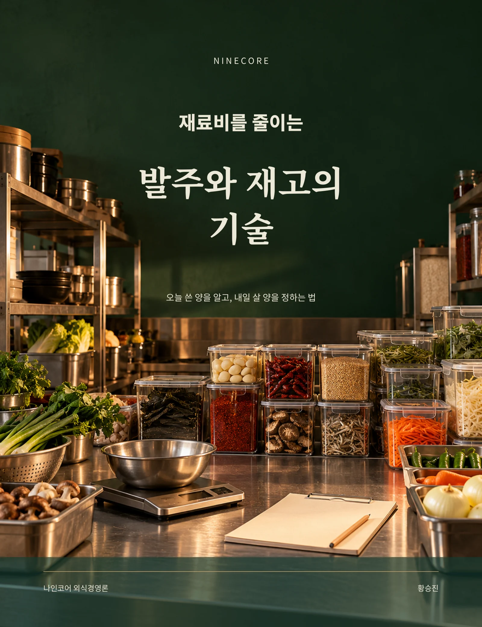 재료비를 줄이는 발주와 재고의 기술 표지